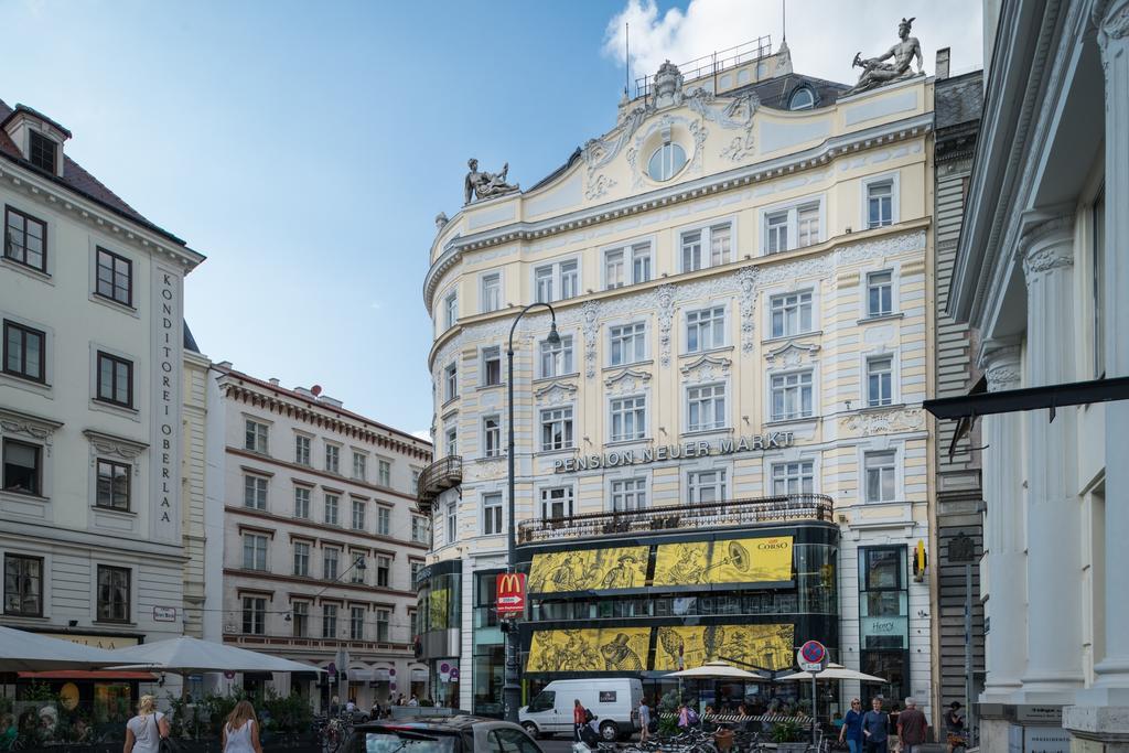 Pension Neuer Markt Wina Bagian luar foto